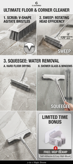RestorWear Pro 3-in-1 Magic Broom